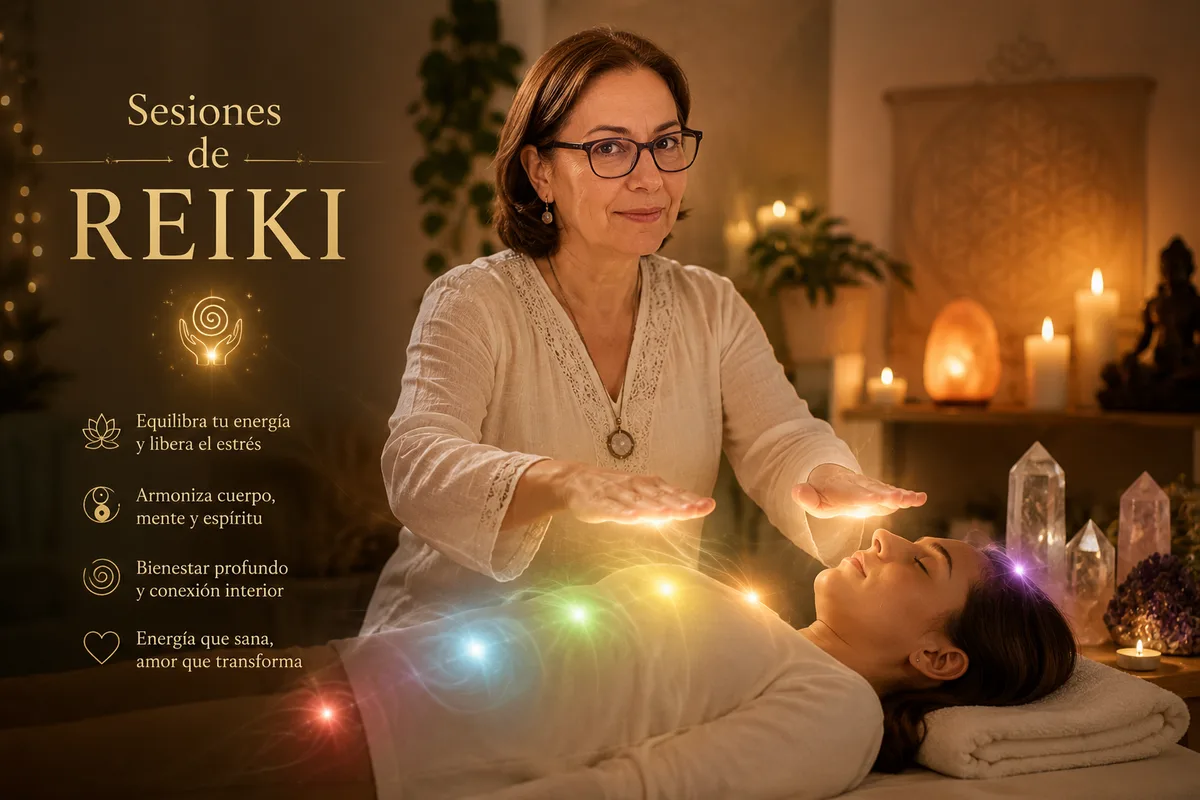 Sesión de Reiki